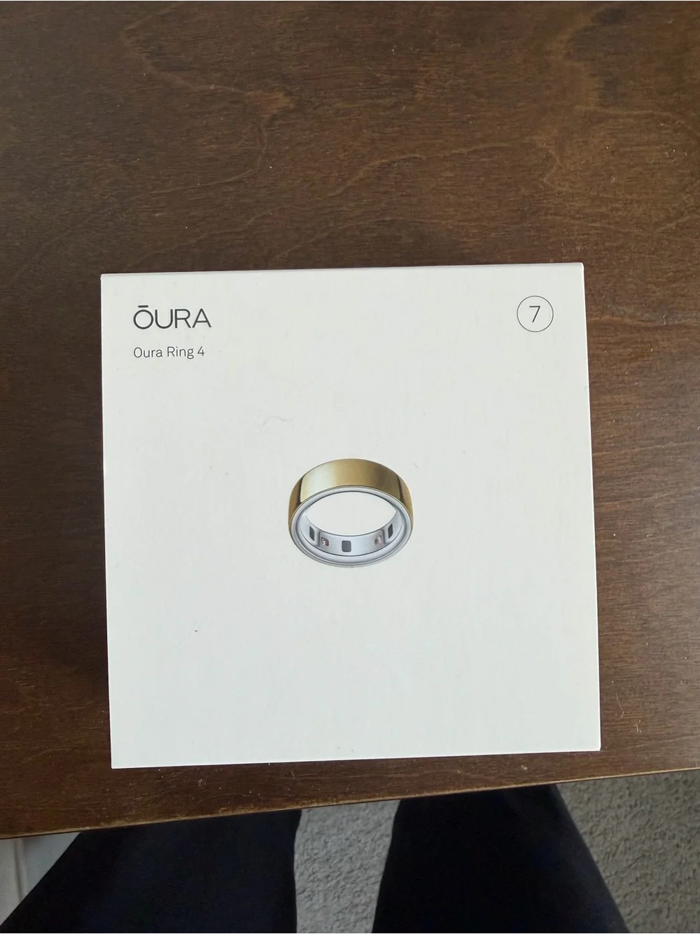 Oura Gold Smart Ring 4 — Metallic Gold Finish Brand New In Box Unopened